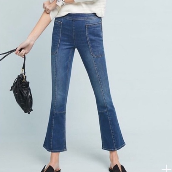 Anthropologie Denim - NWOT Anthropologie Pilcro and the Letterpress Cropped High Rise Bootcut Jeans 25